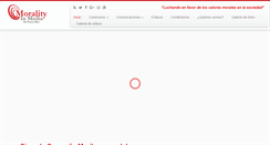 Desktop Screenshot of moralidad.com